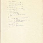 1/2 - Document manuscrit d'Alain Daniélou à propos des enregistrements Chipaya de Xavier Bellenger