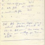 2/2 - Document manuscrit d'Alain Daniélou à propos des enregistrements Chipaya de Xavier Bellenger