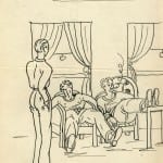 11/103 - Drawings from the tour round the world in 1936