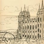 17/103 - Drawings from the tour round the world in 1936