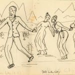 18/103 - Drawings from the tour round the world in 1936