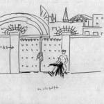 19/103 - Drawings from the tour round the world in 1936