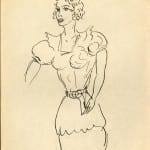 33/103 - Drawings from the tour round the world in 1936