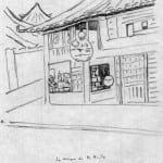 38/103 - Drawings from the tour round the world in 1936