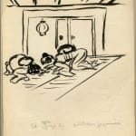 40/103 - Drawings from the tour round the world in 1936