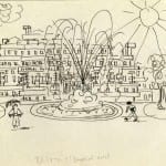 46/103 - Drawings from the tour round the world in 1936