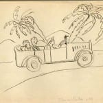 67/103 - Drawings from the tour round the world in 1936
