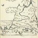 81/103 - Drawings from the tour round the world in 1936