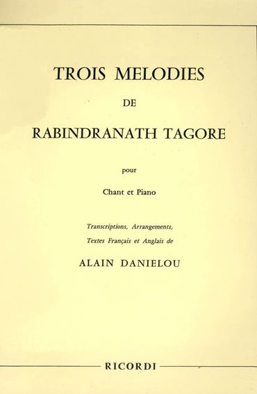 Trois Chansons de Rabindranath Tagore
